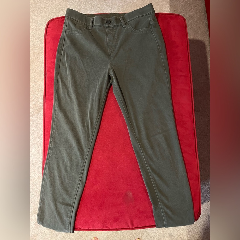 Olive jeggings